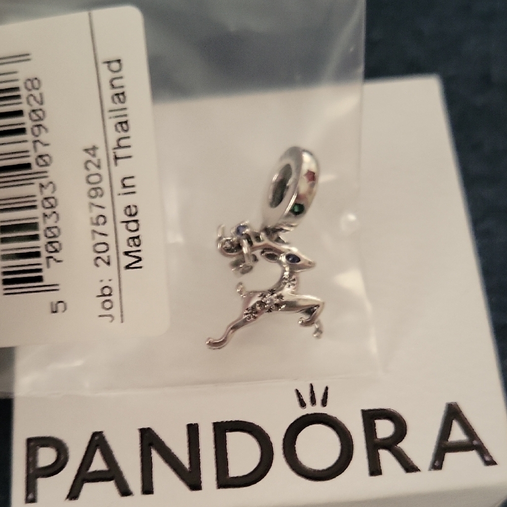 Pandora Magical Christmas Reindeer Dangle Charm
